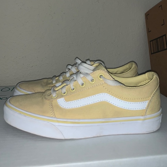 cute yellow vans